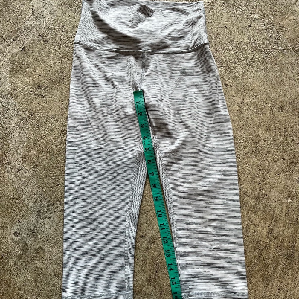 Lululemon High-Waist Heather Gray Leggings
